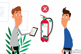 make 2d explainer video animations
