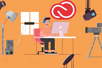 create stunning 2d animation explainer video or sales video