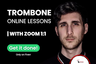 provide online trombone lessons for all levels