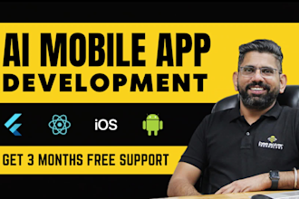 do ai mobile app development in flutter react native as an ai app developer