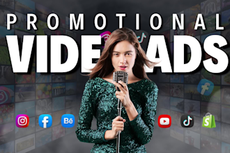 create product promotional video and commercial short video ads