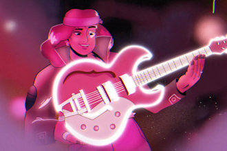 create 2d music video, anime animation, 2d cartoon animation