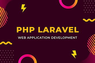 do full stack web development as php laravel developer