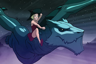 make 2d animation, 2d cartoon animation, 2d anime  music video, animated video