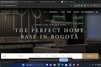 direct booking website vacation rental website hotel booking website short term