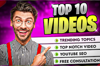 do top 10 videos, youtube automation videos, faceless cash cow channel