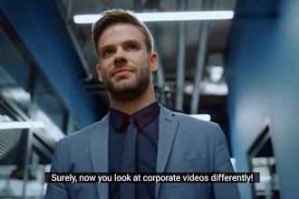 make an amazing company video or corporate video