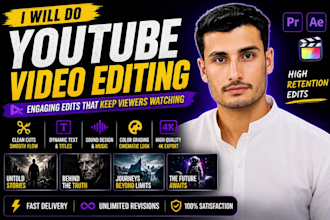 do professional youtube faceless video editing