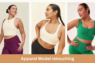 do model retouching apparel retouching with photoshop edit