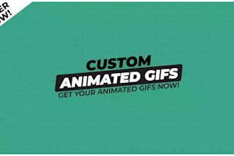 create eye catchy animated gifs and lottie