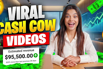 build and grow youtube automation channel and create automated cash cow videos