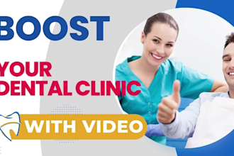 create an engaging promotional video for your dental clinic