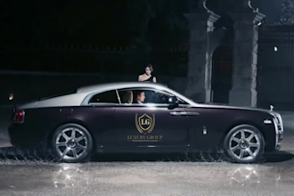 advertise your brand logo in luxury wrath of rolls royce video