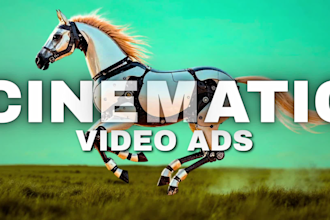 create a stunning cinematic video ad for your brand