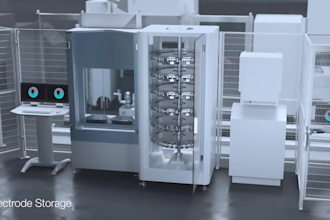 create 3d industrial robotic explainer machinery animation equipment 3d model