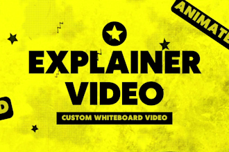 make an animated explainer video for your saas explainer video animation