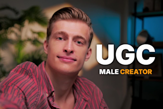 create ugc video ads in english for ecommerce, app or brand