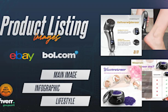 design ebay product listing images and bol product images