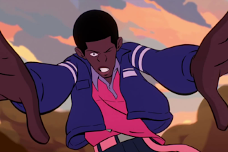 do 2d music video, 2d cartoon animation, 2d short file anime fighting video