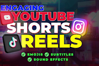 do video editing for instagram reels or youtube shorts video
