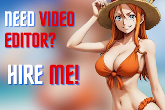 do professional amv video editing for youtube videos