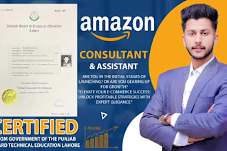 be your expert amazon fba consultant and virtual assistant