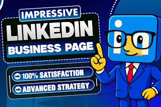 create an impressive linkedin business page