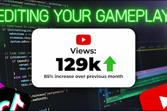 edit your gameplay into viral videos or shorts