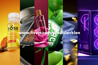 do high quality and super realistic 3d product animation