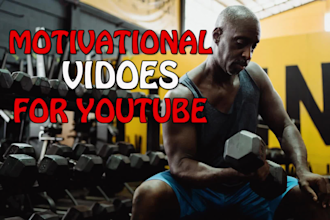 create motivational video for youtube