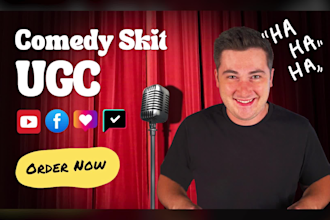 create a ugc skit video for tiktok, reels, shorts
