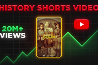 create ai history videos or shorts for your social media