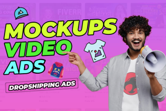 create drop shipping tik tok ads using video mockups of tshirts and hoodies