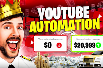 setup youtube automation channel top 10 faceless cash cow videos
