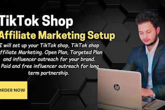 tiktok shop affiliate marketing influencer outreach  manager
