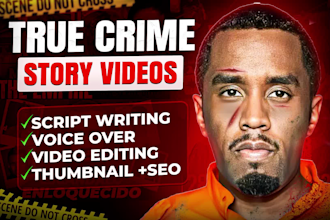 create true crime story for youtube