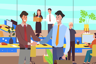 create custom animation video or custom animated explainer