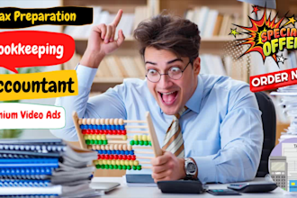 do accountant video or tax preparation bookkeeping video
