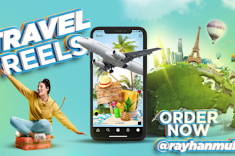 create travel reels for instagram