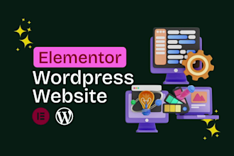 create a wordpress website using elementor pro builder