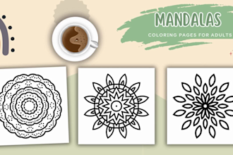 make cute and cozy, easy and bold coloring book