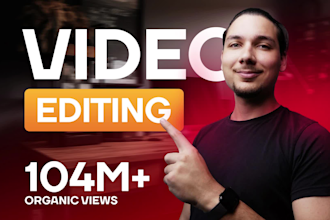 do youtube video editing with motion graphics to drive sales
