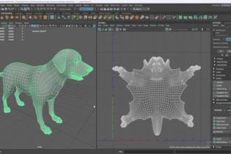 retopologize and uv unwrap of your 3d models