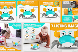 design professional amazon product infographic pictures, amazon listing images