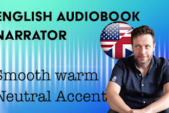 record captivating male audiobook narration