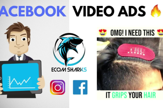 create dropshipping video ads for facebook, and tik tok