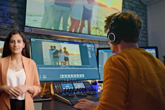 make synthesia ai spokesperson video with a human avatar in all languages