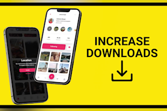 create a custom exciting app promo video for app store and playstore