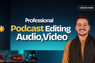 professionally edit and clean your podcast