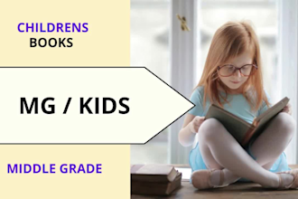 proofread and edit your middle grade or childrens book
